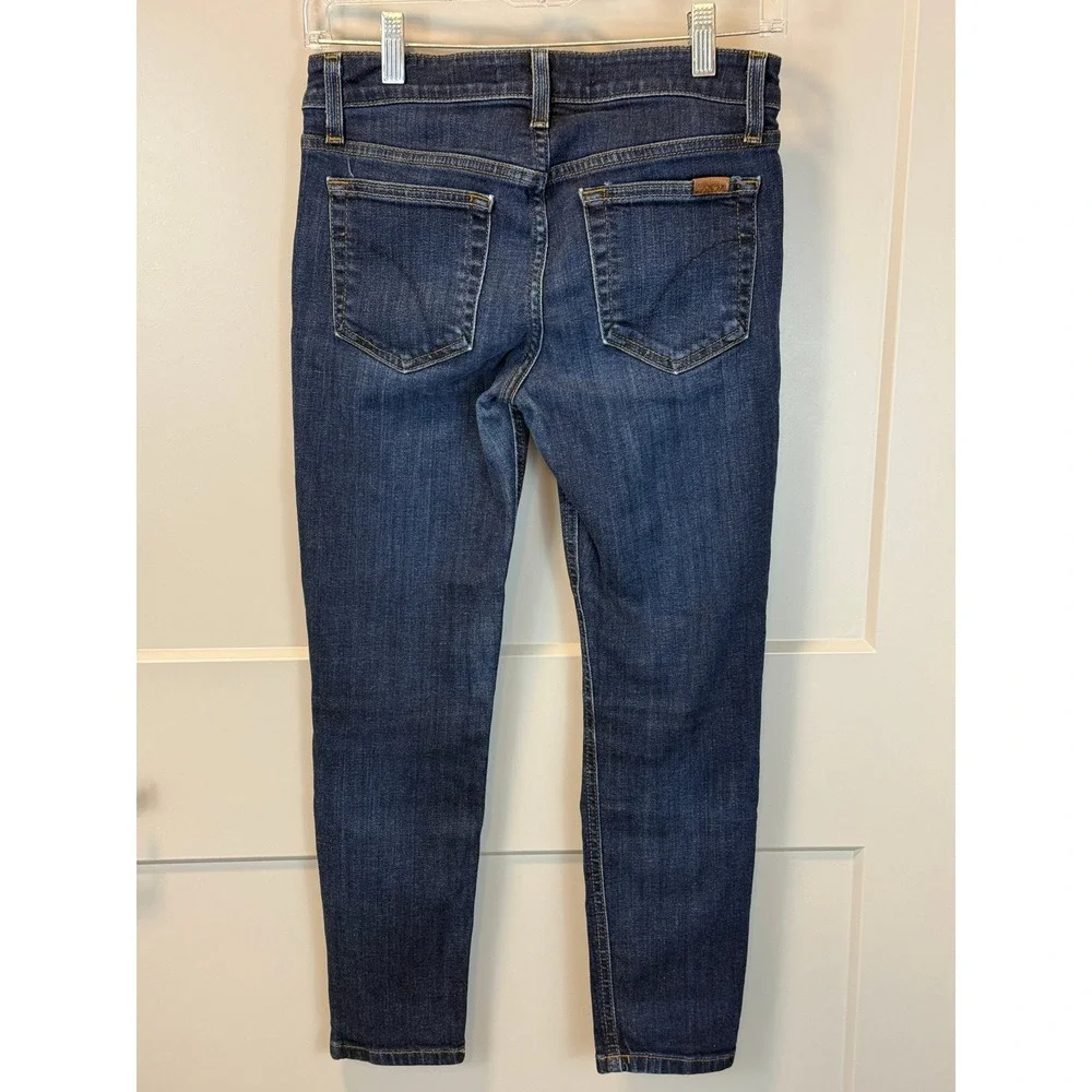 Joe's Ellie‎ Skinny Crop Jeans Dark Blue Wash Size 26